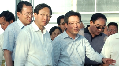 農(nóng)業(yè)農(nóng)村部黨組書(shū)記、部長(zhǎng)韓長(zhǎng)賦視察我公司